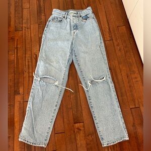 Pacsun High Rise Straight Jean, size 23